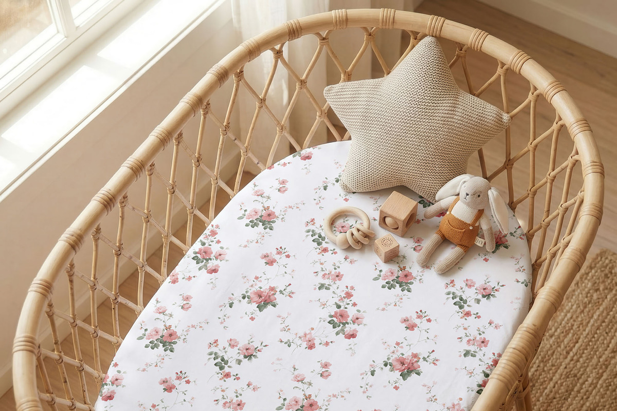 Baby Crib Sheet Mockup Boho PSD, a Household Mockup by 1001 mockups (Photo 10 of 11)