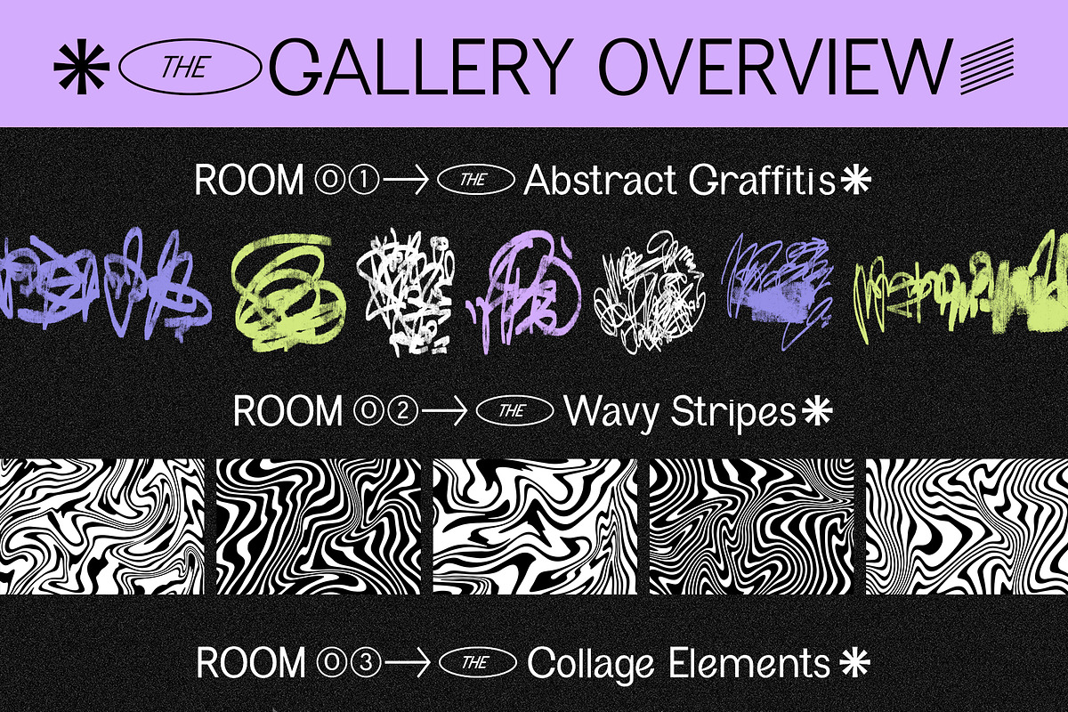 Y2K Collage & Graffiti Elements Pack, an Object Graphic by Oksana Trygub (Photo 8 of 30)