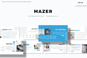 Mazer - Powerpoint Template