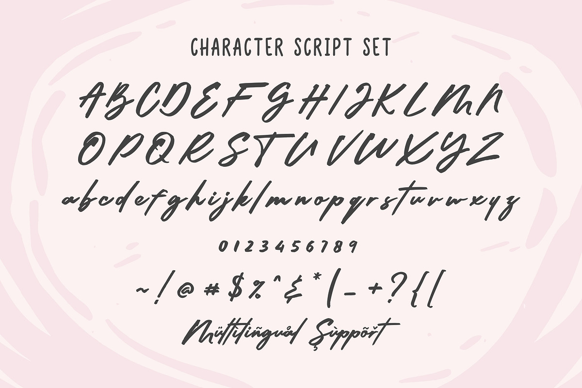 Radiant Blossom - Lovely Combination, a Script Font by ErgibiStudio (Photo 9 of 10)
