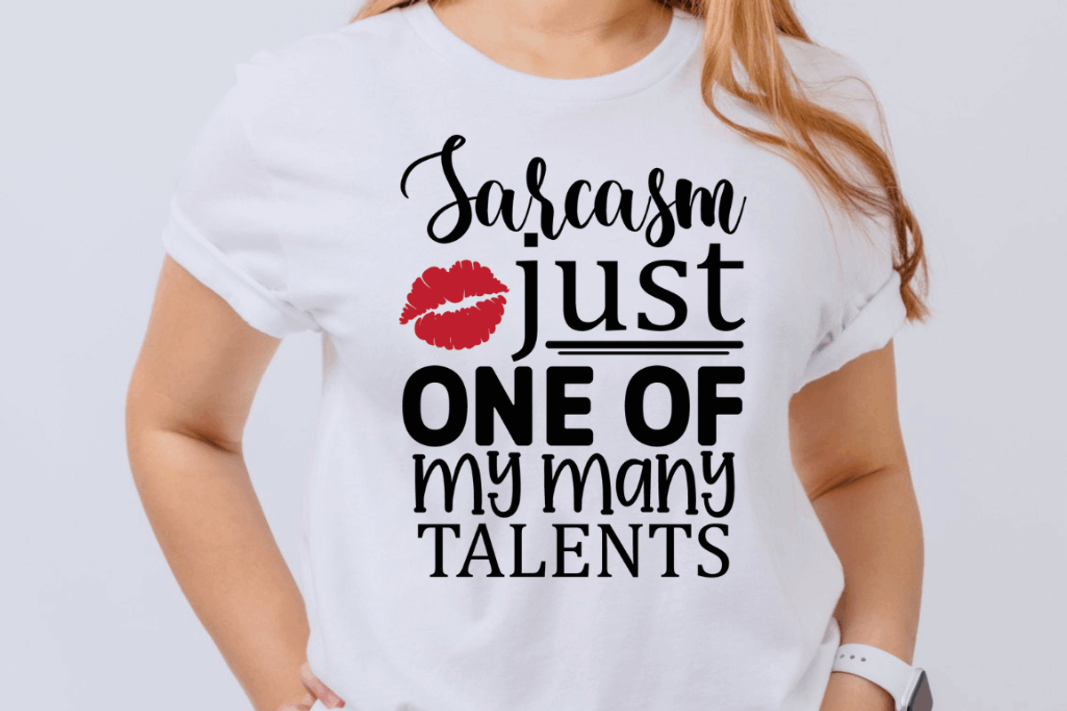 Sarcasm just one of my many SVG, a Person Illustration by Regulrcrative (Photo 2 of 2)