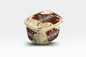 Ice Cream Container Mock-Up