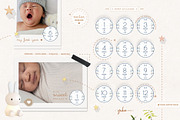 Monthly Baby Stickers, an Object Graphic by Yuka Baby (Thumbnail 3 of 4)