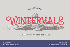 Wintervale – Stylistic Slab Serif