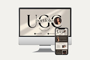 UGC Portfolio Canva Website Template, a Websites & App Template by Business Chic (Thumbnail 4 of 5)
