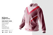 Hoodie Jumper Jacket Mockup, a Hoody Mockup by Nanggroe Scripting (Thumbnail 3 of 9)