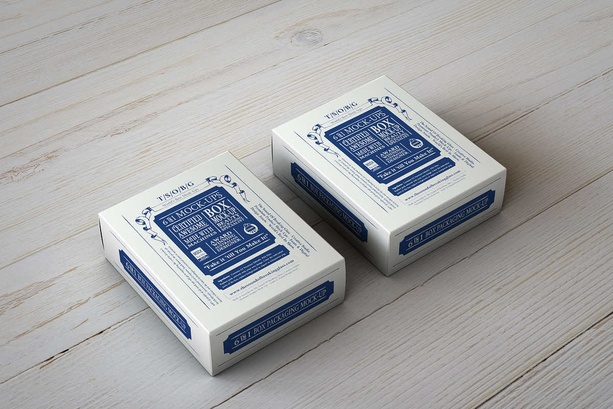 Deluxe Paper Box Mock-Up, a Packaging Mockup by TSOBG (Photo 23 of 25)