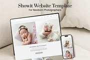 Showit Photography Website Template, a WordPress Template by Sara Martin Designs (Thumbnail 1 of 6)