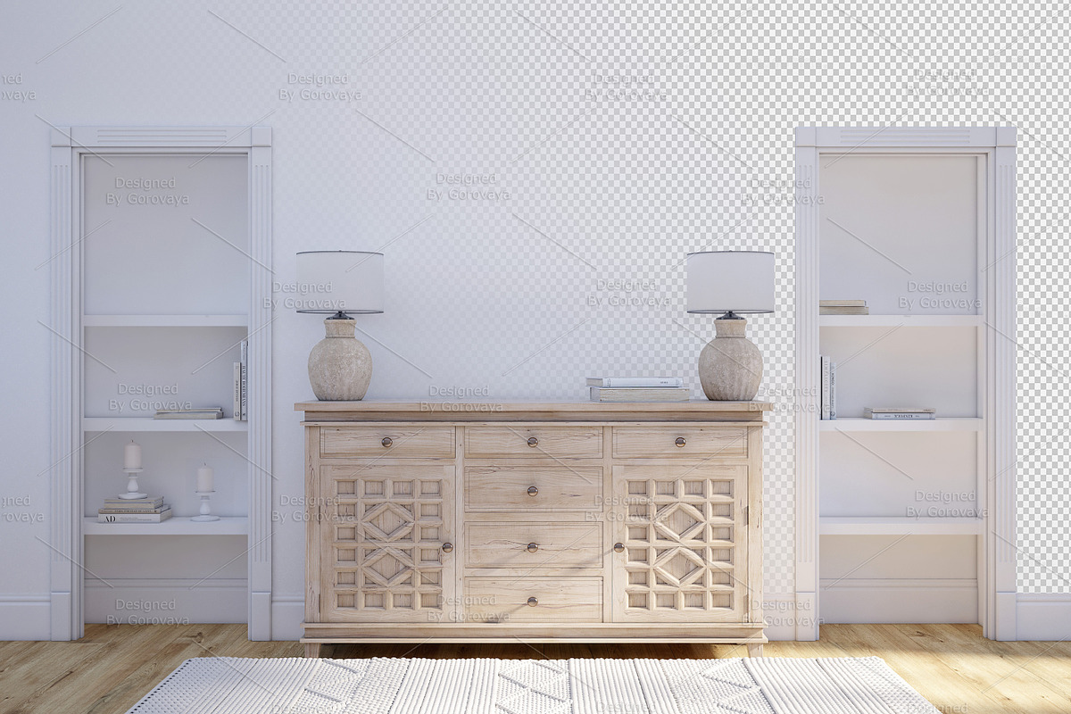 Interior Mockup Farmhouse Bundle, a Household Mockup by Designed By Gorovaya (Photo 15 of 26)