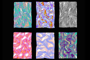 Holographic posters template set, a Texture Graphic by Mary P (Thumbnail 1 of 3)