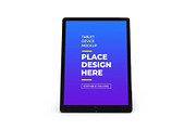 Tablet Device Mockup Template Set, an iPad Mockup by DesignRushMarket (Thumbnail 7 of 11)