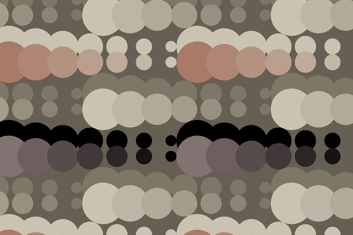 Circles motifs optical motifs dots, a Pattern Graphic by Nocito Design (Photo 3 of 6)