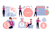 30 Loan Operation Illustration, an Illustration by Vector Portal (Thumbnail 4 of 7)