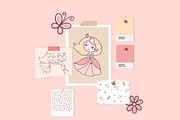 Cute Princess Fairy Tale, an Object Graphic by Apolinarias Art (Thumbnail 8 of 9)