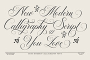 Andertime Calligraphy, a Script Font by IM Studio (Thumbnail 8 of 10)