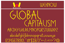 Global Capitalism font