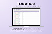 Simple Biweekly Budget - Pastel, a Templates & Theme by The Creative Plans co (Thumbnail 7 of 10)