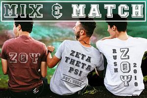 Brotherhood Greek Font Set