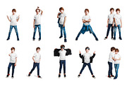Mixed Kids T-Shirt PSD Mockups Vol5, a Shirt Mockup by Hi, Mock-Up! (Thumbnail 14 of 15)