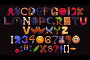 Cartoon pirate font, Caribbean, a Decorative Illustration by Vector Tradition (Thumbnail 3 of 3)