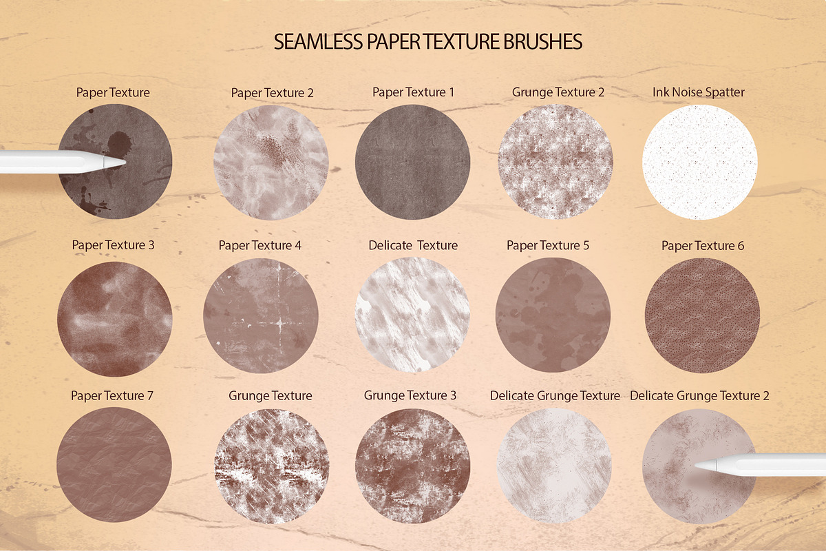 RETRO BRUSHES PROCREATE KIT, a Brush Add-On by AlexandraArt (Photo 3 of 11)