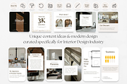 300 Interior Design templates BUDNLE, a Social Media Template by PatternLab. (Thumbnail 6 of 9)