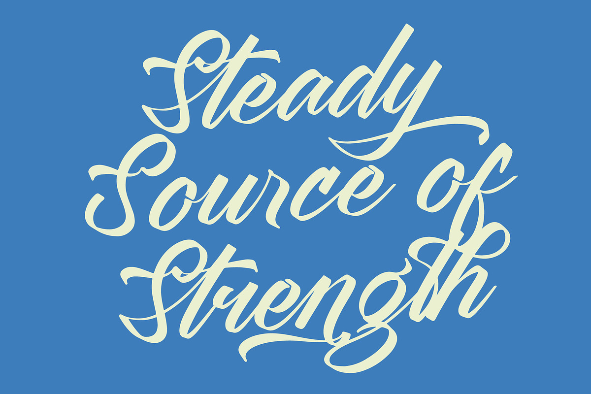 Clesha Halgestine Modern Calligraphy, a Script Font by Letterena Studios Script (Photo 4 of 20)