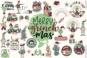 Merry Grinchmas Sublimation Bundle, a Decorative Illustration by ClipArtTime (Thumbnail 1 of 10)