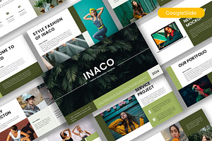 Inaco – Fashion  Google Slide, a Presentation Template by kreatifreya