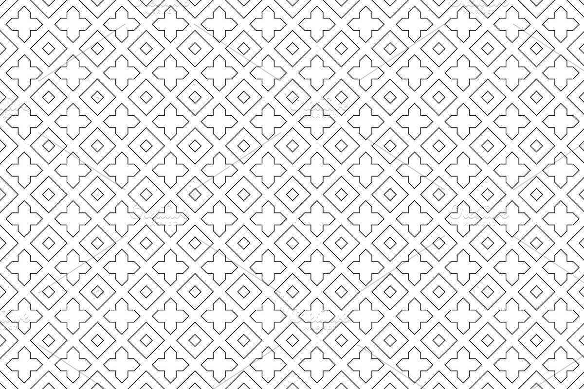 Geometric seamless patterns. Big set, a Pattern Graphic by pattern shop (Photo 7 of 17)