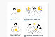 42 Minimal Business Illustrations, an Illustration by BadBrother (Thumbnail 6 of 17)