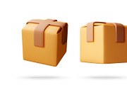 Five 3D rendered cartoonish yellow, an Object Illustration by Abscent (Thumbnail 3 of 3)