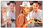 Retro Poster Effect, an Action Add-On by PSD Action (Thumbnail 4 of 7)