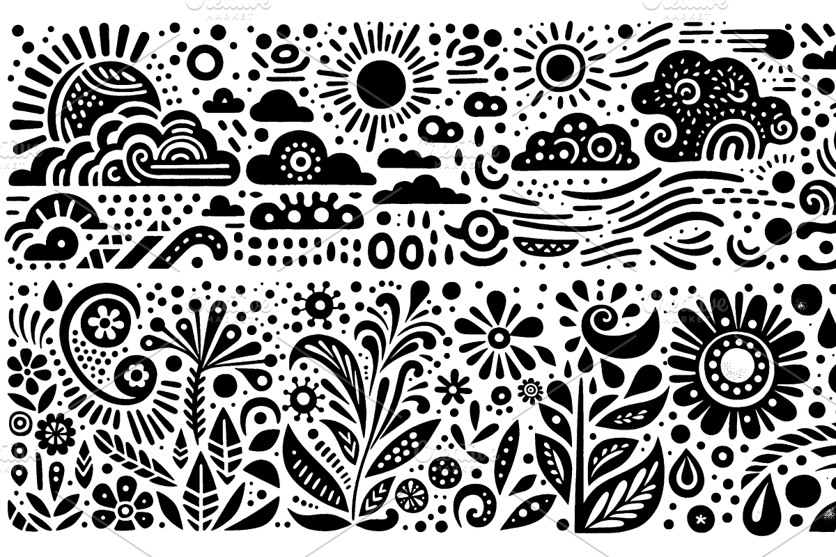 Vintage Livestock Folk Art, a Decorative Illustration by devastd (Photo 16 of 28)