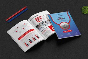 Annual Report, a Brochure Template by Art Design Shop