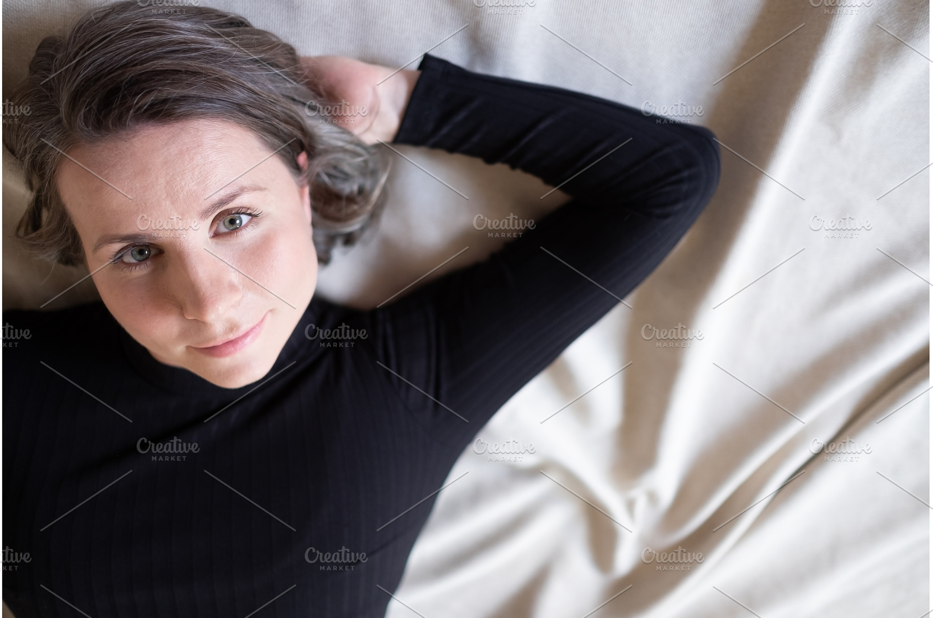 Side view of senior woman laughing, a Person Photo by Koldunova