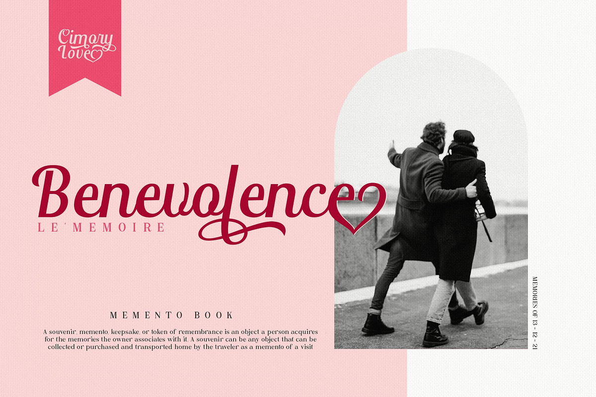 Cimory Love Typeface, a Script Font by alit design (Photo 14 of 15)