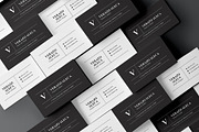 Clean Elegant Business Card, a Business Card Template by Verazo (Thumbnail 3 of 4)