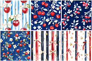 4th of July Patriotic Pattern Bundle, a Pattern Graphic by CitraGraphics (Thumbnail 4 of 7)
