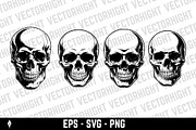Illustration of a human skull, a Person Illustration by Vectorhight (Thumbnail 1 of 3)