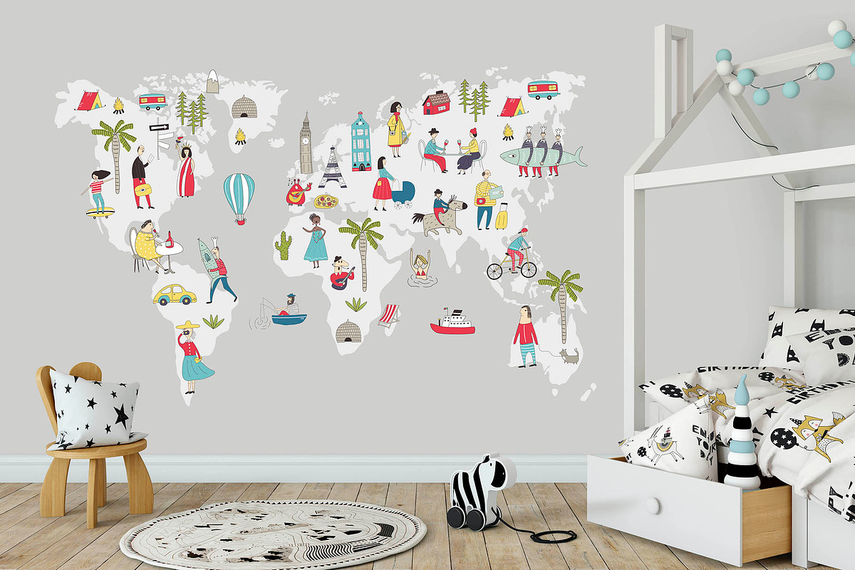 Map Creator, an Illustration by Oksana Stepova (Photo 16 of 17)