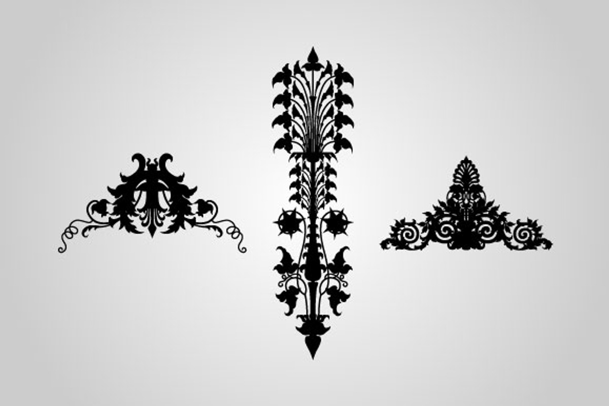 50 Ornamental Flourishes (Vector), an Object Graphic by BIOWORKZ (Photo 4 of 5)