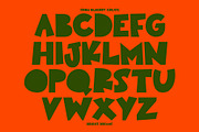 Bright Dreams cutout font, a Sans Serif Font by BilberryCreates (Thumbnail 7 of 13)