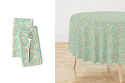 Blush Ditsy Florals, a Pattern Graphic by Naty Art (Thumbnail 7 of 8)