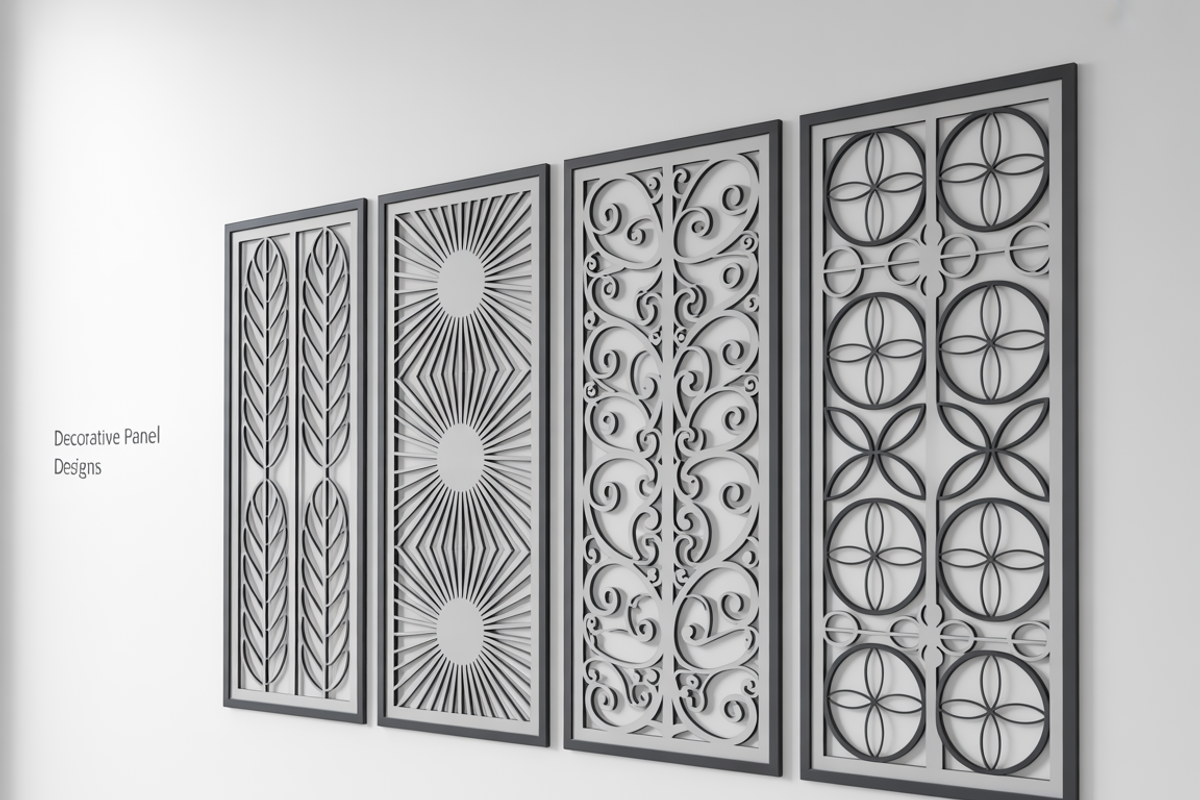 Laser Cut Wall Art Design Bundle, an Illustration by Amazin_art (Photo 5 of 7)