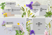 Spring Flower Props & Cardset Mockup, a Product Mockup by JSquarePresents (Thumbnail 8 of 9)