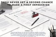 Sales Resume and Cover Letter, CV, a Resume Template by HIRED Design Studio (Thumbnail 11 of 12)
