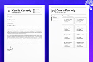 Simple-Clean Word & Pages Resume