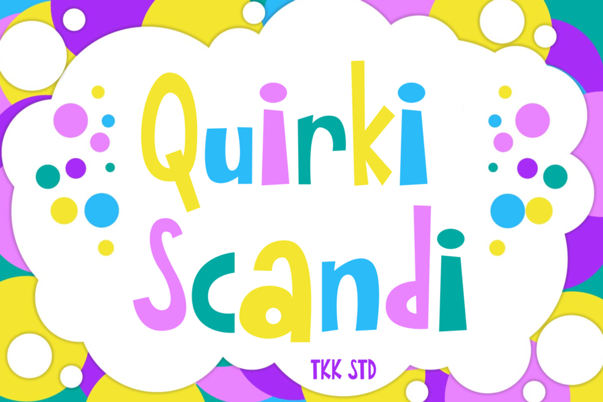 Kids Font Bundle V2 - SALE, a Sans Serif Font by tokokoo (Photo 17 of 24)