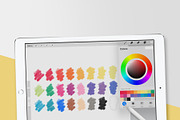 Crayon Procreate Brushes, a Brush Add-On by Hewitt Avenue (Thumbnail 6 of 6)